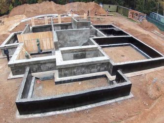 Строительство фундаментов для частного дома