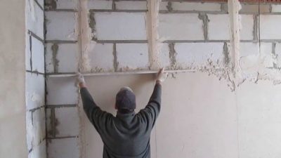 Штукатурка кирпичных стен своими руками пошаговая инструкция