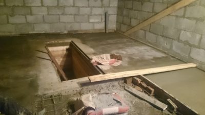 Толщина бетонной стяжки для пола в гараже