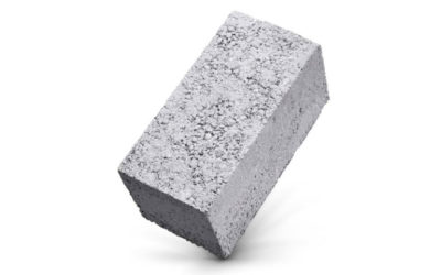 Полнотелый керамзитобетонный блок для фундамента