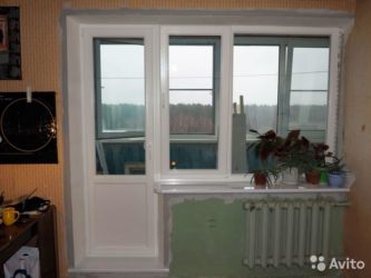 Замена балконного блока на пластиковые окна