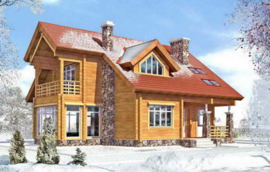 Prednosti zimske gradnje drvene kuće