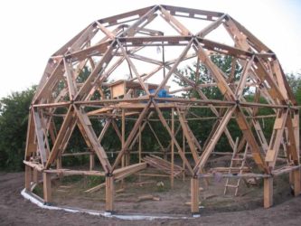 Строительство купольного дома своими руками