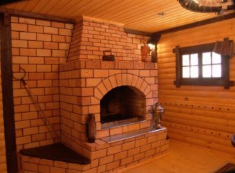 Виды кирпичных печей для дома на дровах