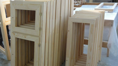 Изготовление деревянных оконных блоков