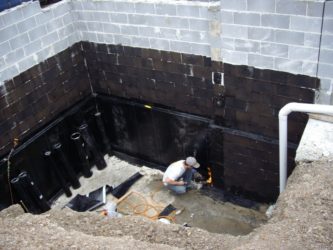 Гидроизоляция кирпичного погреба изнутри от грунтовых вод
