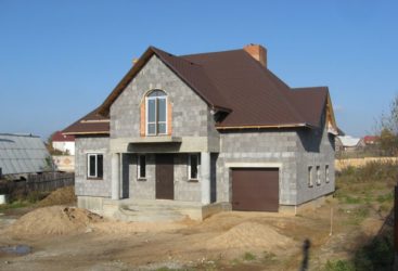 Строительство дома из КББ