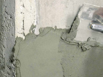 Штукатурка кирпичных стен цементно песчаным раствором