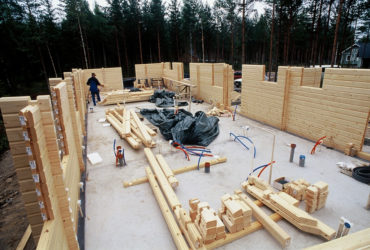 Строительство брусового дома своими руками