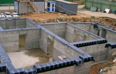 Строительство монолитного подвала для дома
