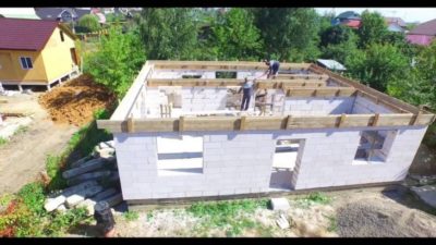 Строительство одноэтажного дома своими руками поэтапное строительство
