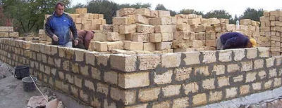 Каменные блоки для строительства дома