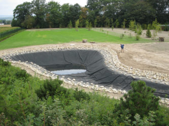Строительство искусственных водоемов на участке