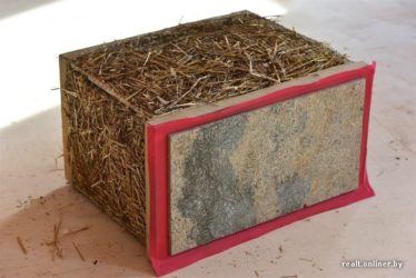 Блоки из соломы для строительства дома