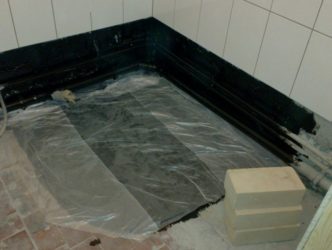 Гидроизоляция пола в ванной комнате до стяжки