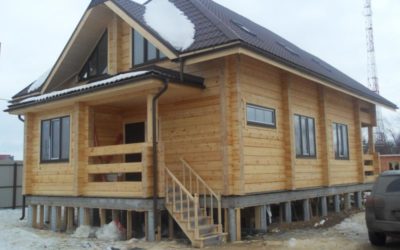 Строительство фундаментов деревянных домов
