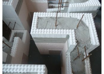 Дом из пенопластовых блоков