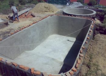 Технология строительства бассейна из бетона