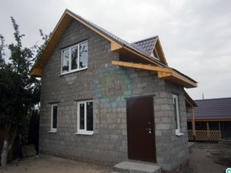 Строительство частного дома из керамзитобетонных блоков