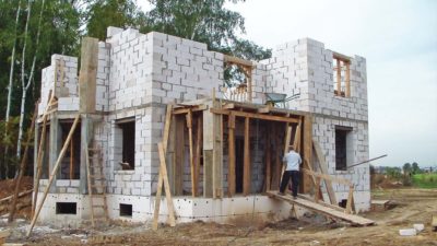 Поэтапное строительство частного дома