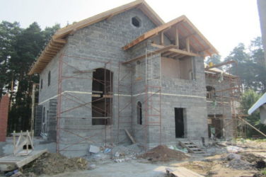 Строительство дома из арболита своими руками