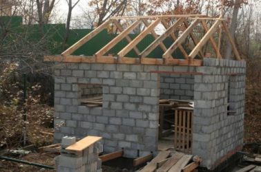 Какие блоки лучше использовать для строительства бани?