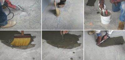 Как укрепить бетонную стяжку которая крошится?