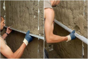 Штукатурка кирпичных стен цементно песчаным раствором