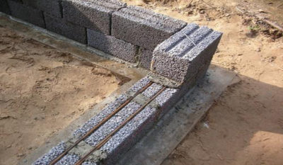 Заливаем фундамент из керамзитобетона растопить бетон