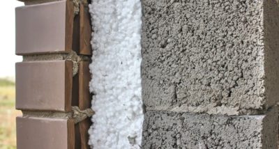 Утепление дома из бетонных блоков
